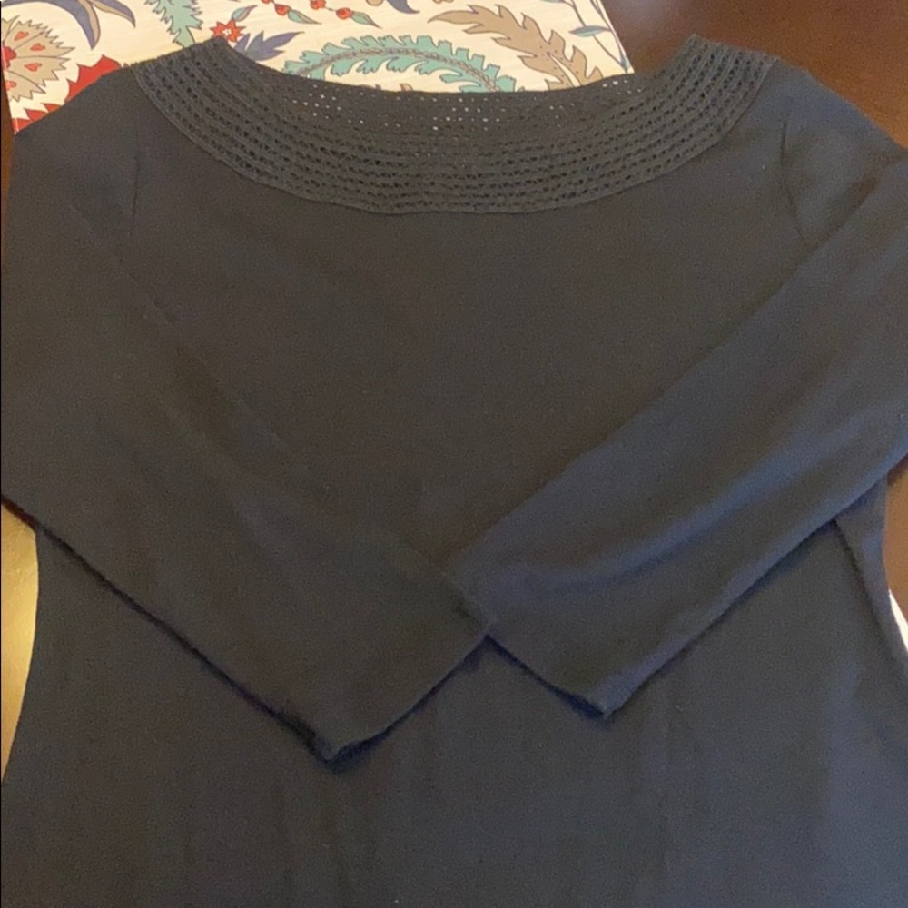 Lauren Ralph Lauren Black Shirt- size L